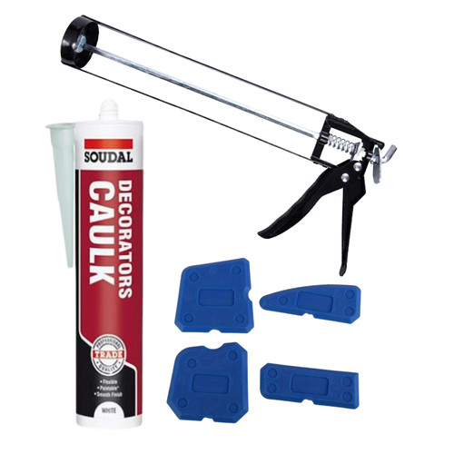 Sealant gun kit with - gun,