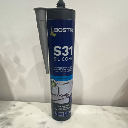 Bostik s31 grey silicone - grey,