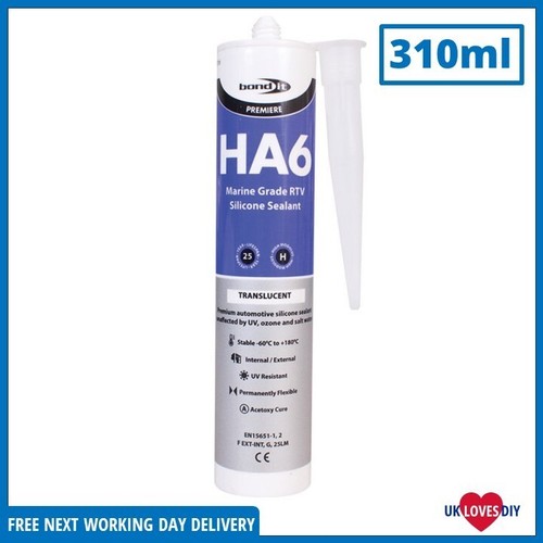 Bond clear ha6 rtv - ha6, silicone