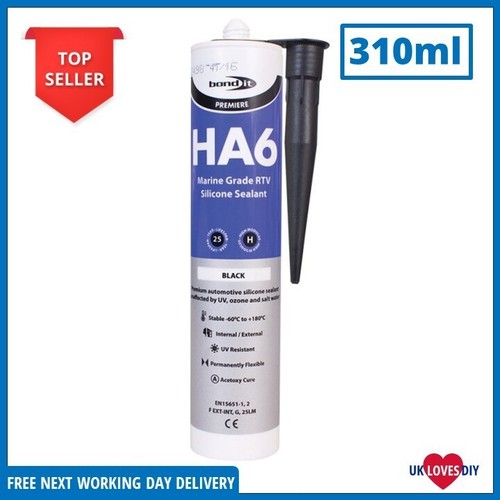 Bond black ha6 rtv - black,