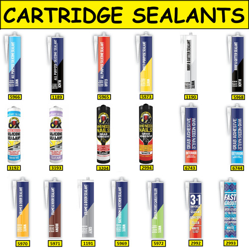 Cartridge silicone sealant - silicone,