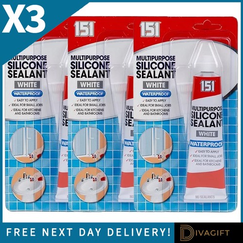 White waterproof silicone - 3, x