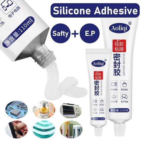 110ml clear silicone glue - silicone,