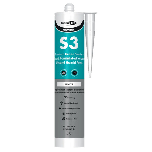 Bond sanitary silicone - it, s3