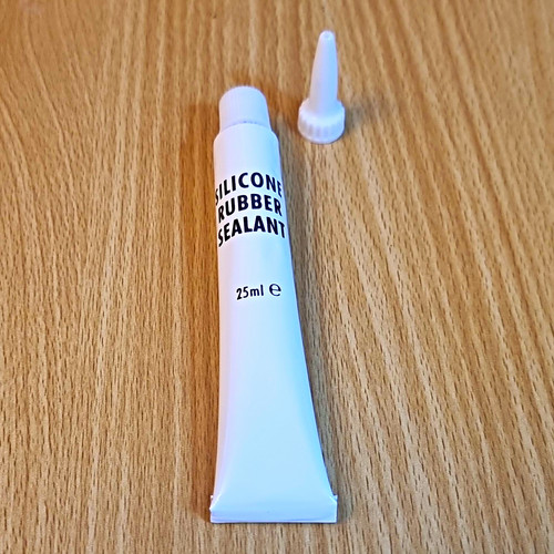 Clear silicone rubber - silicone, sealant