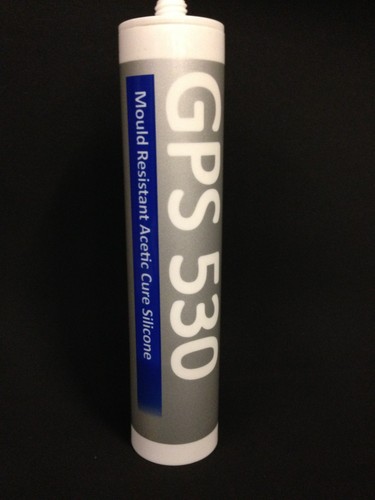 Silver silicone sealant - sealant, frame